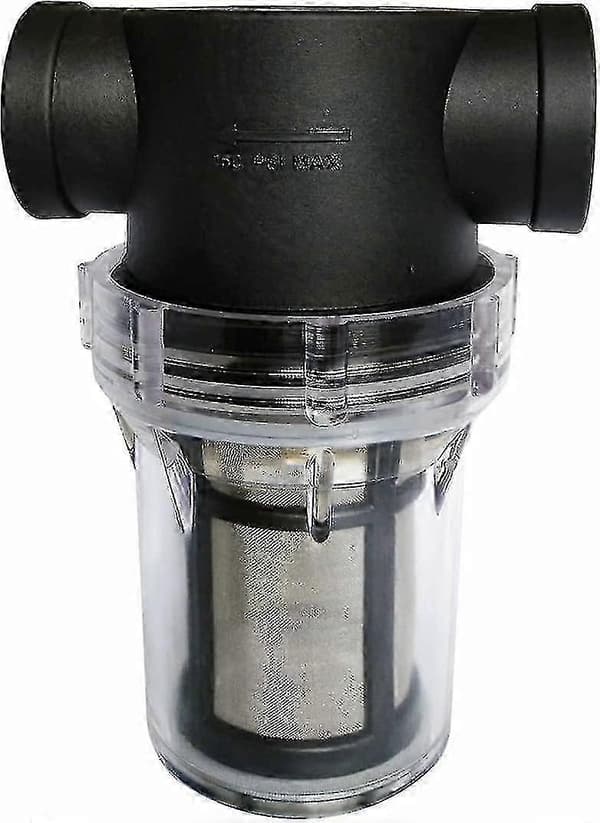 3/4-tommers rørledningsfilter for vannpumpe med 100 mesh rustfritt stålfilter