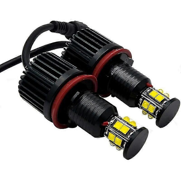 Angel Eyes LED Pærer Fejlfri Canbus 1600lm 6000k Hvid E92 E81 E82 E87 E88 E90 E91 E93 E63 E64 E70 1/3/5/7/x/z (ShiKai)