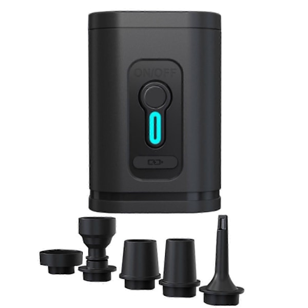 Elektrisk Luftpump Mini Portabel USB-gränssnitt Inflator Deflator Pump Batteridriven För Hushåll