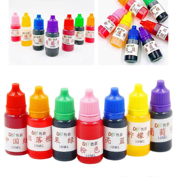 Epoxiharts Pigment Transparent Färg Högkoncentrerad Flytande Färg