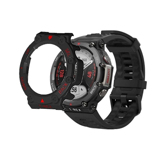 2-i-1 Skyddsfodral + Skärmskyddsglas För Amazfit T Rex 2 Trex 2 Smart