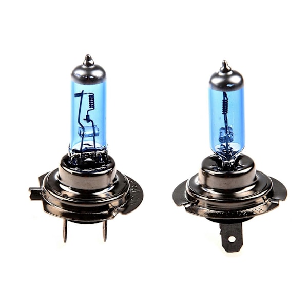 Bil LED Lampe - 4 stk. H7 6000K Xenon Gas Halogen Forlygte Lampe H7 Pærer 100W 24V Super Lys Wh