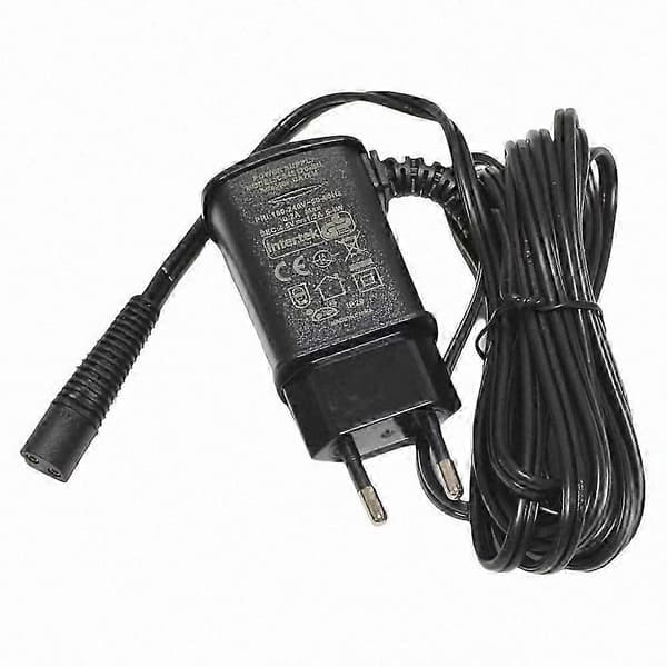 BabylissPro FX02 Shaver Opladeradapter, Bærbar EU-stik, Reservedele og Tilbehørsrenser Black