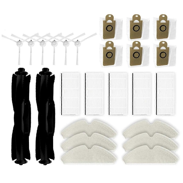 For Lenovo T1 Pro / T1s Pro / Cleaner T1 Tilbehør Robot Støvsuger Rullebørste Hepa Filter Moppeklut
