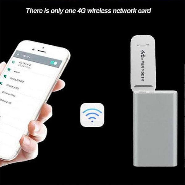 4G LTE Trådløs USB Dongle WiFi Router 150Mbps Bærbar Mobilt Bredbåndsmodem Stick SIM-kort 4G Trådløs Router Netværksadapter