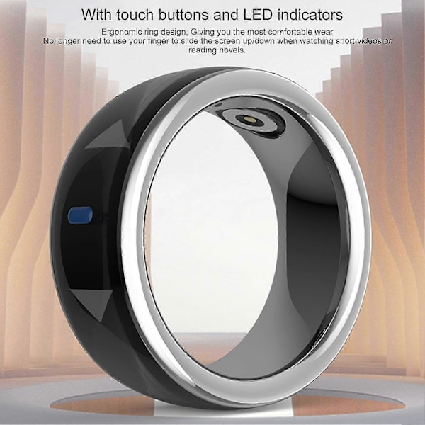 Bluetooth fjernkontroll for videoopptak, oppladbar fjernkontroll, rullende ring for telefon og nettbrett