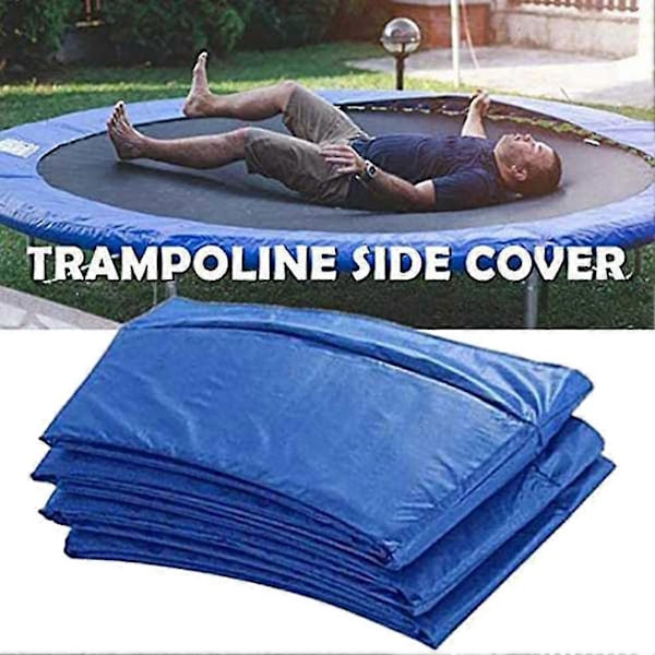 Trampoline Beskyttelsesmåtte Trampoline Sikkerhedspude Rundt Fjederbeskyttelsesdæksel Trampoline Tilbehør - 8 Fod