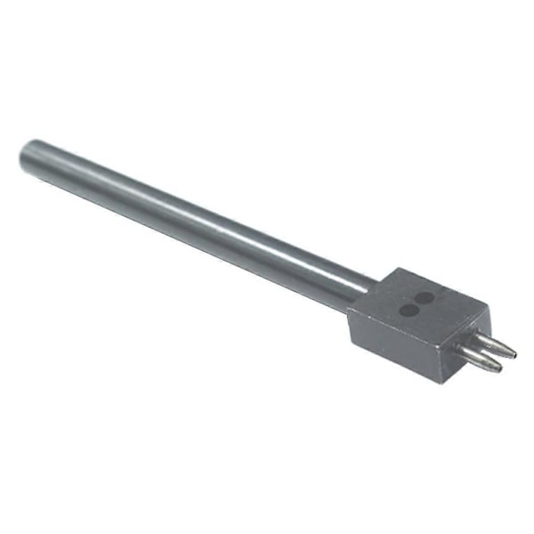 DIY-välistys pyöreä piikki nahkarei'itin nahkatyökalu 4 mm 2 reikää