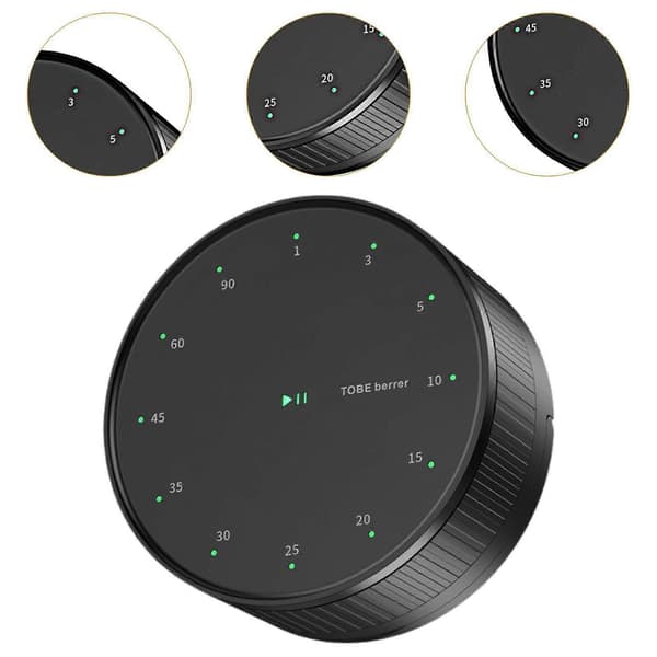 Digital Timer Nedtellingstimer 90 Minutters Tidsstyring Timer Kjøkkentimer Skrivebordstimer for Spill Kontor Hjem Kjøkken Studering