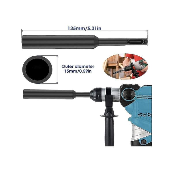 Sds Plus Jordstangsdriverbit for 5/8 tommer og 3/4 tommer, for Hammer Drill Sds Plus Rotaryhammer Dr