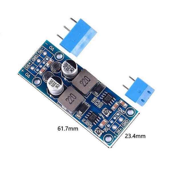 DC-DC Nedtrappingsomformer ±5V ±12V 3A Dobbel Strømforsyningsmodul