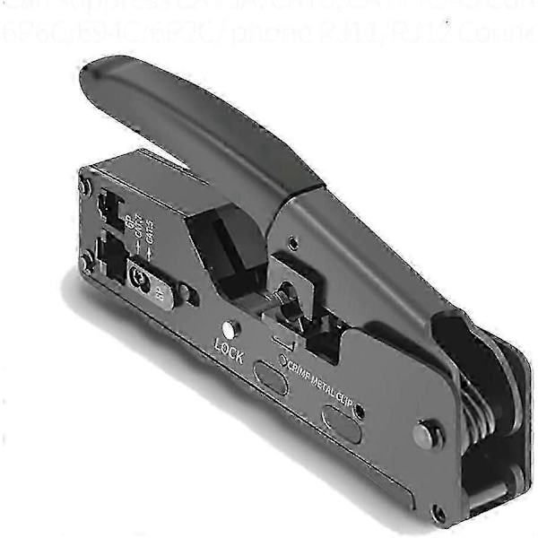 RJ45-puristuspihdit CAT5/CAT5E/CAT6/CAT6A/CAT7-verkkoliittimille, RJ45-verkkopistokkeille ja 6P RJ11 -puhelinliittimille