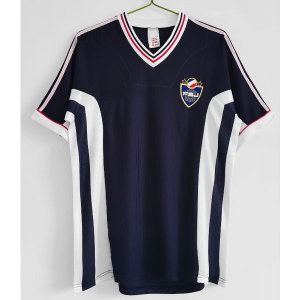 1998 Hem Jugoslavien Retro T-shirt träningströja G.Neville NO.2 M