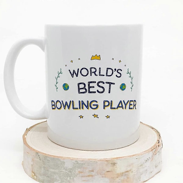 Bowling Spiller Kopp Verdens Beste Morsom Gave til Kolleger Keramisk 11oz Kopp