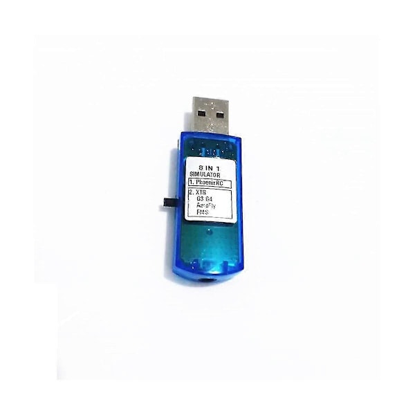 8 in 1 USB-lentosimulaattori tietokoneelle Xtr5 Fms G4 Fpv lentokoneen helikopterin ohjaimelle
