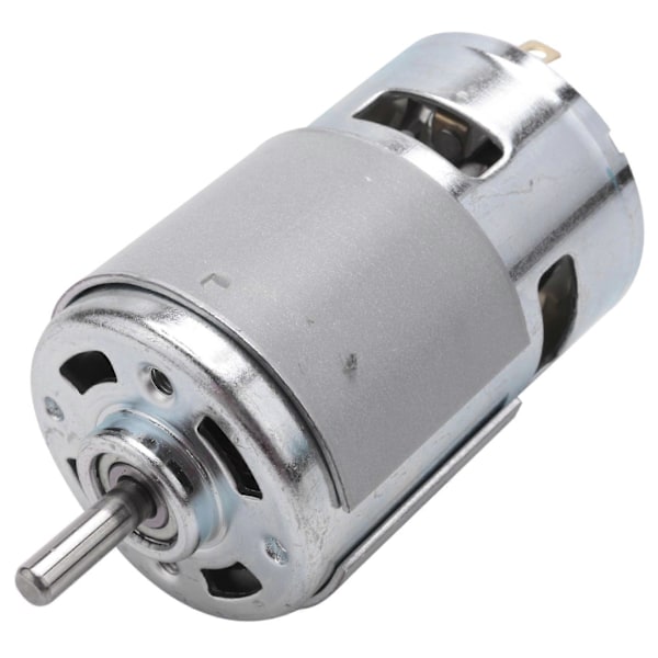 775 DC 12V-36V 3500-9000RPM Moottori Suuri Vääntömomentti Kuulalaakeri Suuri Teho Hiljainen