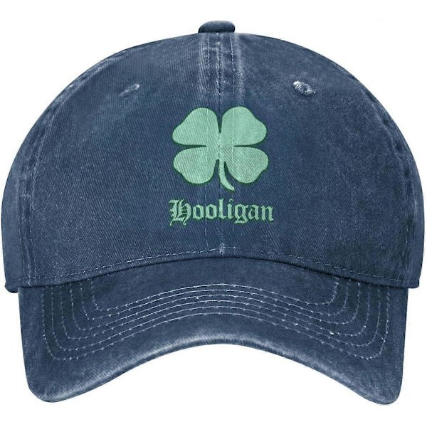 Irländska Huliganer Shamrock Unisex Cowboyhatt Baseballkepsar Justerbara Sport Golf Denim Casquette Keps Stil 1451