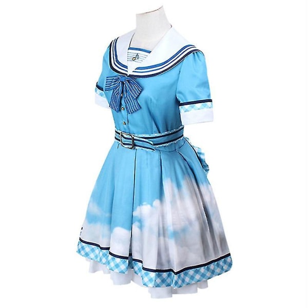 Halloween Anime Färgrik scen Azusawa Kohane Cosplay kostym Vuxen Män Kvinnor Tenma Tsukasa Sångdräkt Halloween Sailor Costume Hög kvalitet Women S