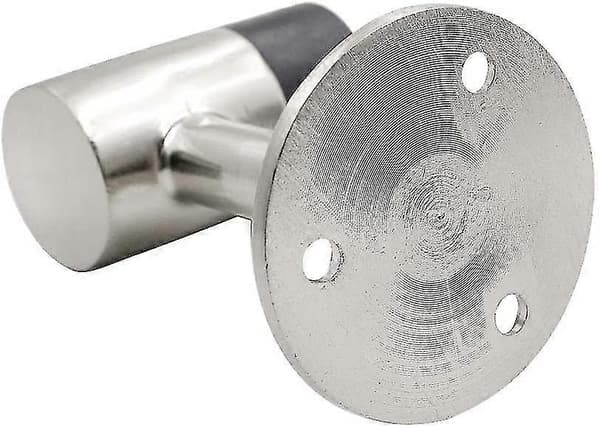 3 tommer / 75 mm Kraftig Dørstopper, Gulvstopper Rustfritt Stål Børstet Nikkel