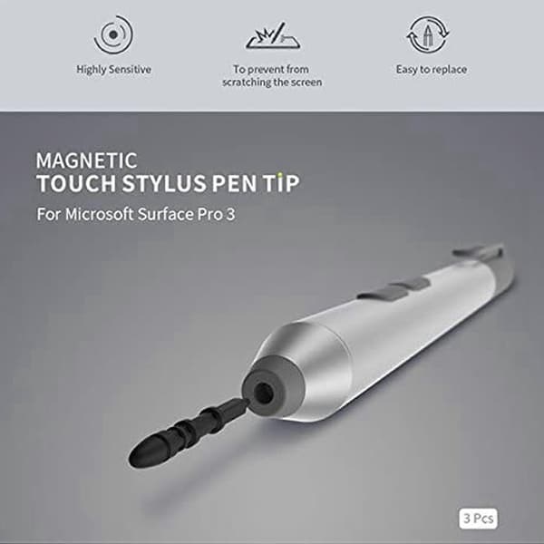 6-pak til Surface Pro 3 Pen Tip 6 stk. udskiftningstips Refill til Surface Pro 3 Kontakt Stylus Pen