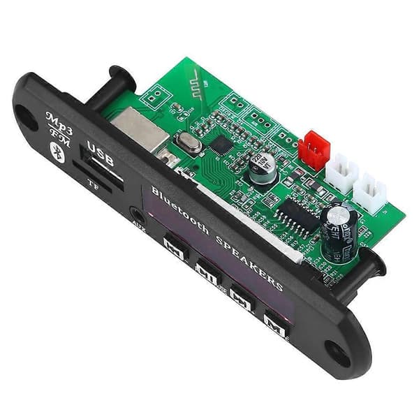 2X15W Forstærker MP3 Decoder Board 12V Bluetooth 5.0 30W Bil FM Radio Modul Understøtter TF USB AUX