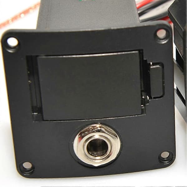 FISHMAN GUITARS Gitarrpickup ISYS+ EQ Förförstärkarsystem för Akustisk Gitarrförstärkare Justerbart Ljud Gitarrtillbehör Black