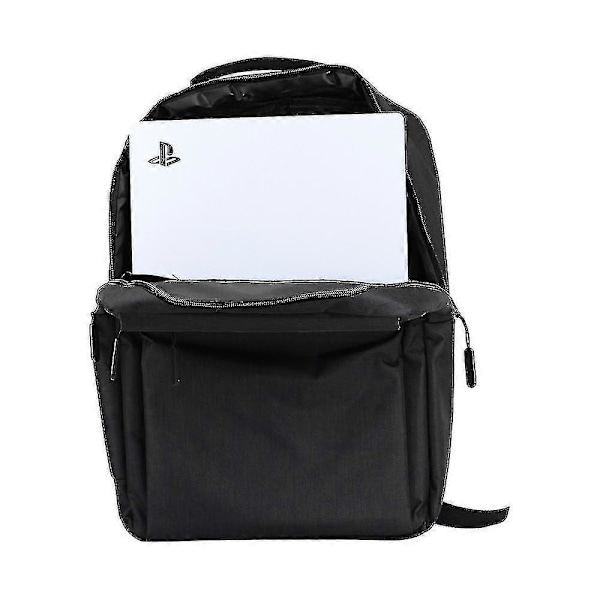 Ryggsäck för Ps5 Rese-bärväska Vattentät Nylonväska Skyddande Förvaring för Playstation 5 Spelkonsol Kontroller