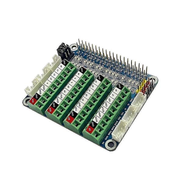 Pi All Gpio Test Board Til 3b/4b Pcf8591 Sensor Led Udvidelseskort Gpio Io Port Test Board /