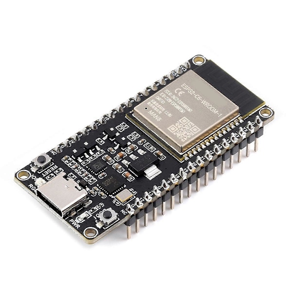 ESP32-C6 Kehityskortti WiFi6 Bluetooth 5 Zigbee Thread 160MHz Yksisydänprosessori ESP32-C6-WRO