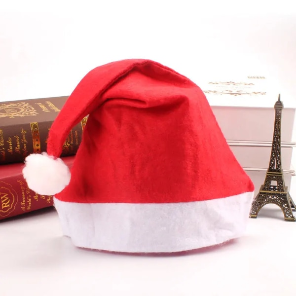 2024 Söpö jouluhattu lapsille/aikuisille Punainen cap Led Light Joulupukin hattu Kotitoimistobaariin Joulujuhlien koristelu Kid Elk