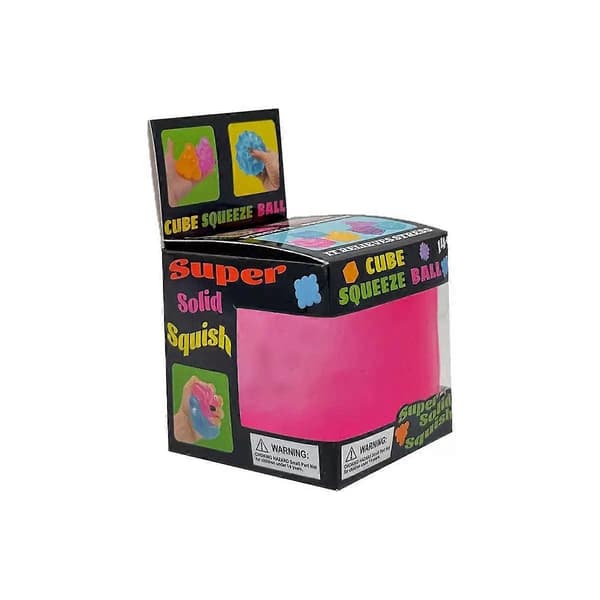 Squishy Stress Cube, Kæmpe Stressbolde til Børn Voksne Squishy Angst KARLSSON