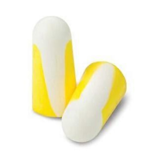 Öronproppar Gul/vit 10 par
