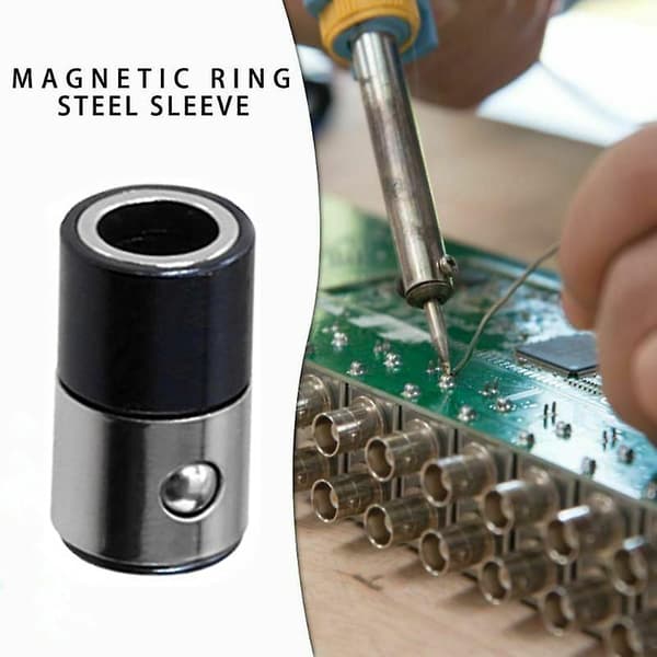 Magnetisk Ring Stærk Magnetiser Skruetrækker Bits Hoveder Lås Skruer Magnetiser Ring