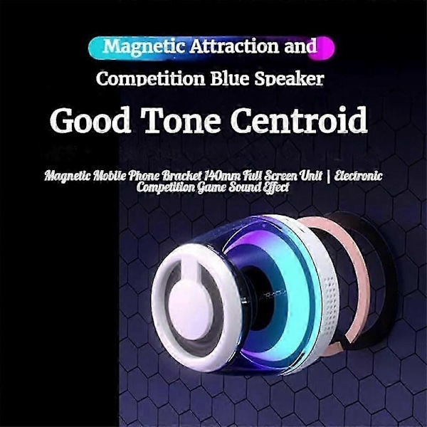 MagVibe Høyttaler - MagVibe SoundPillar, Magnetisk Bluetooth-høyttaler