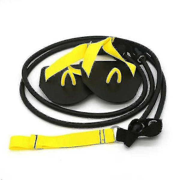 Simtränare Armstyrketränare 60lb Simmotståndsband Set För Simträning Svart-9