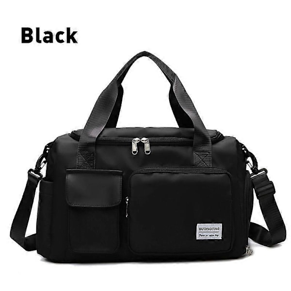 MARKROYAL Rejse Canvas Tasker Gymnastiktaske Til Kvinder Duffel Tasker Vandtæt Skuldertaske Sko Rum Lomme Håndtaske Dropshipping