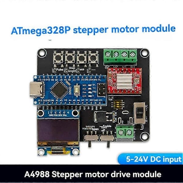 ATmega328P Stepmotormodul kompatibelt med Black