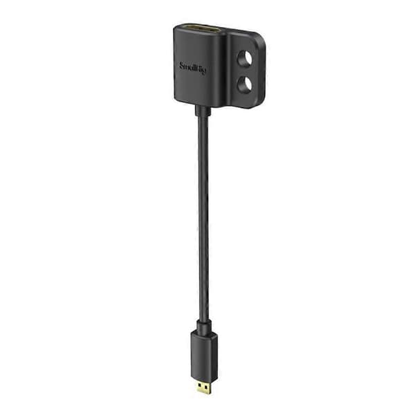 SmallRig Ultra Slim 4K Adapterkabel D til A til BMPCC 4K til Sony A7R IV, A7RIII, A7III, A7II Black