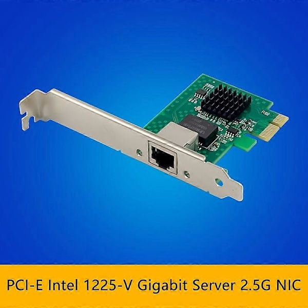 I225-V Netværkskort, Pci-E I225 2.5G Ethernet Server Netværkskort til Stationære Computere
