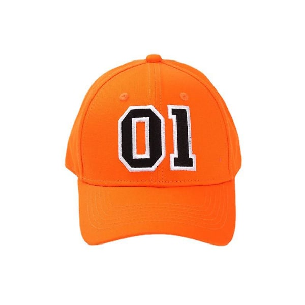 General Lee 01 Cosplay Anime Hatt Orange Justerbar cap style 1