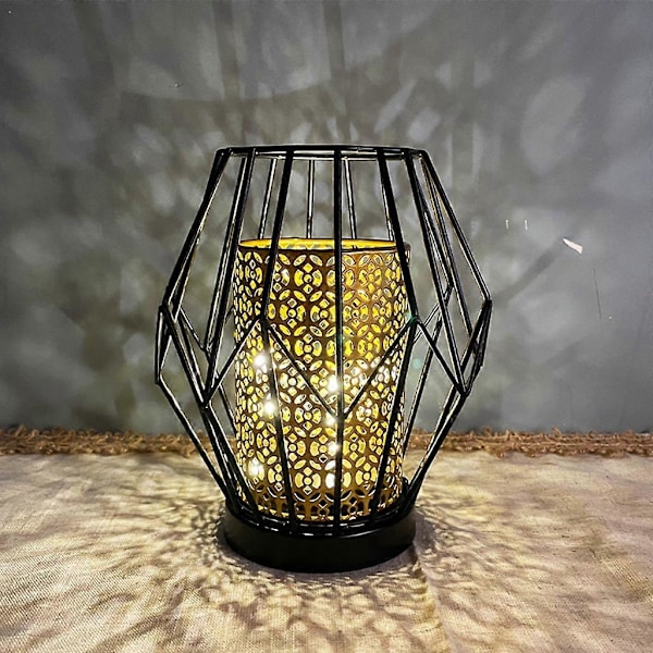 Udendørs Havelampe Smedejern Hul Led Lampe Hul Projektionslampe