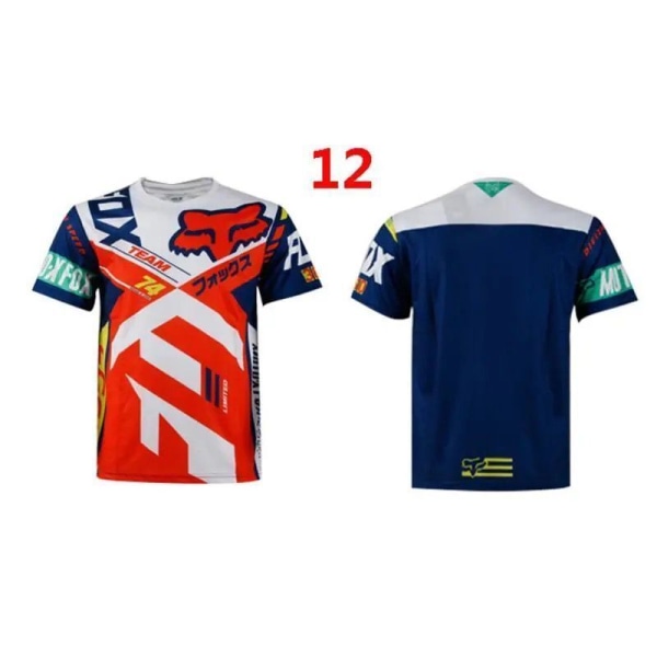 2023 Ny all-match herre F-FOXs downhill dragt mountainbike ridedragt kortærmet sommer offroad motorcykel dragt 314HJJ29A12 XXL