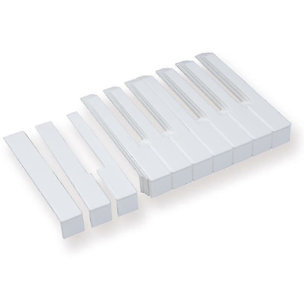52/36/88 Klavertangenter Hvide Sorte Tangenter Klavertangenter Kit Udskiftning Tuning Reparationsværktøj Til Udskiftning af Tangenter Tilbehør