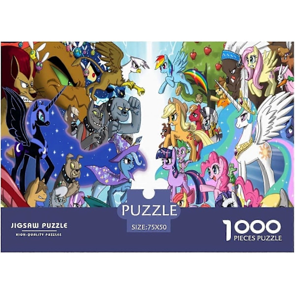 Puslespil til voksne My Little Pony Puslespil Uddannelses Spil Boligindretning Puslespil./Animation : My Little Pony