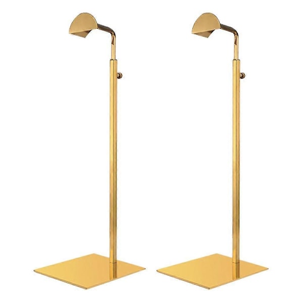 2 st Displayställ Justerbar Höjd Handväska Displayställ - Metall Handväska Displayställ Set - Singl