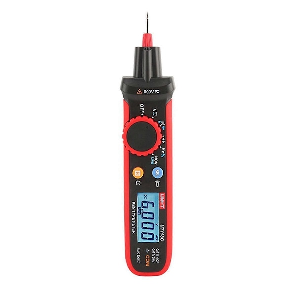 UT118C Penntypmätare Digital 600V DC AC Voltmeter