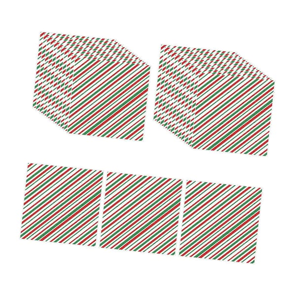 100x Brödinpackningspapper Smörgåsinpackningspapper för Godis Kakor Bröllop