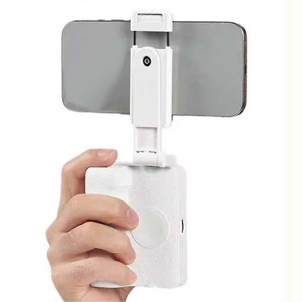 Mobiltelefon Bluetooth Kamera Selfie Stick Vlog Video Fokus Sort