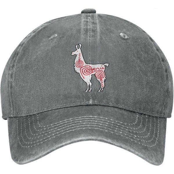 Alpakka Peru Unisex Cowboyhatt Baseball Caps Justerbar Sport Golf Denim Casquette Caps Stil 1684