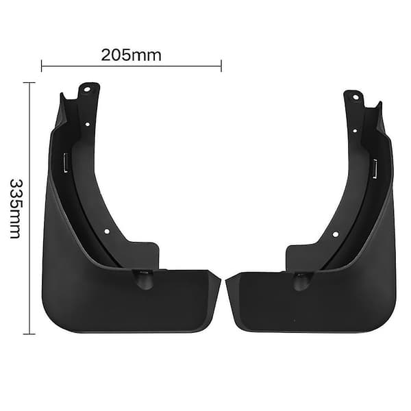 För -V -E Hev El/ 2022+ Fram & Bakre Stänkskärmar Mudflaps Fender Mudguards
